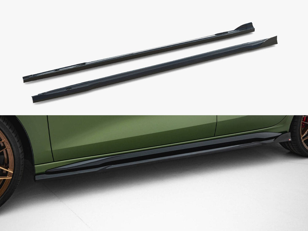 Maxton Design Side Skirts Diffusers V.3 Audi S3 Sportback / A3 S-Line Sportback 8Y Facelift