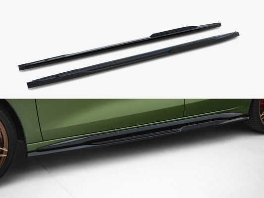 Maxton Design Side Skirts Diffusers V.2 Audi S3 Sportback / A3 S-Line Sportback 8Y Facelift
