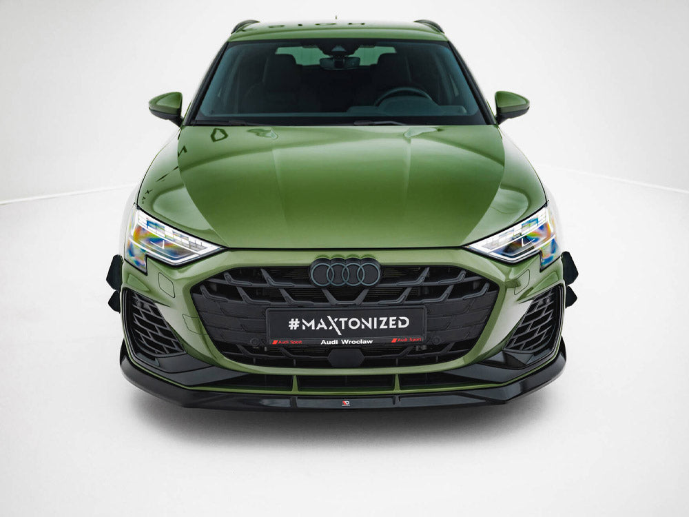 Maxton Design Front Splitter V.3 Audi S3 Sportback / A3 S-Line Sportback 8Y Facelift