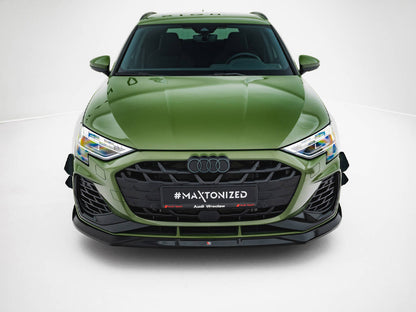 Maxton Design Front Splitter V.3 Audi S3 Sportback / A3 S-Line Sportback 8Y Facelift