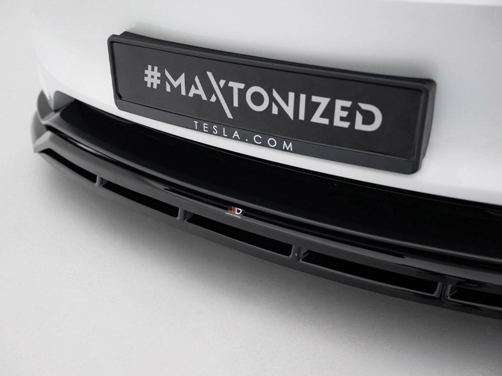 Maxton Design Front Splitter V.1 Tesla Model 3 Performance Mk1 Facelift