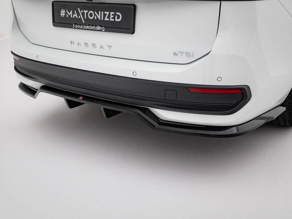 Maxton Design Rear Splitter (Vertical Bars) Volkswagen Passat B9