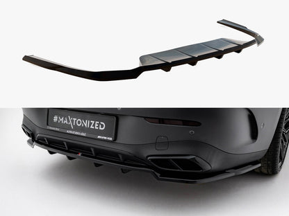 Maxton Design Rear Splitter (Vertical Bars) Mercedes-Benz CLE AMG-Line C236