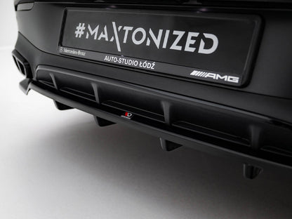 Maxton Design Rear Splitter (Vertical Bars) Mercedes-Benz CLE AMG-Line C236