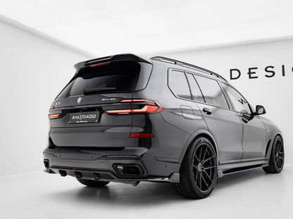 Maxton Design Carbon Fiber Rear Diffuser BMW X7 M-Pack G07 Facelift