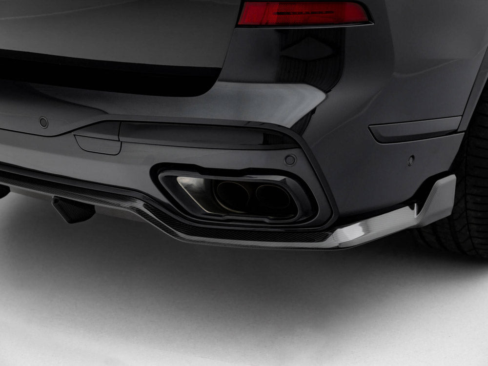 Maxton Design Carbon Fiber Rear Diffuser BMW X7 M-Pack G07 Facelift