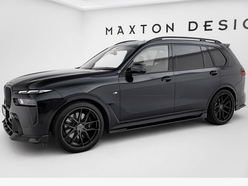Maxton Design Carbon Fiber Side Skirts BMW X7 M-Pack G07 Facelift
