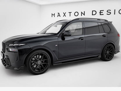 Maxton Design Carbon Fiber Side Skirts BMW X7 M-Pack G07 Facelift