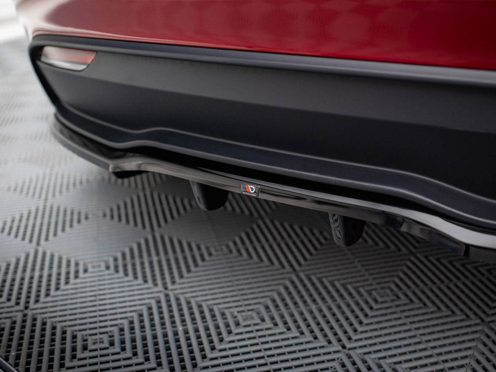 Maxton Design Rear Splitter (Vertical Bars) V.1 Tesla Model 3 FL Project Highland