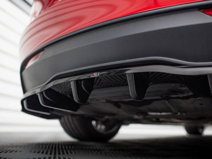 Maxton Design Rear Splitter (Vertical Bars) V.1 Tesla Model 3 FL Project Highland