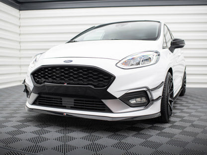 Maxton Design Front Splitter V.6 Ford Fiesta Mk8 ST / ST-Line