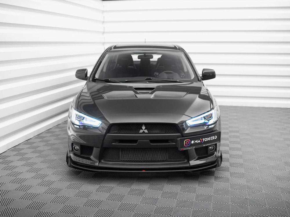 Maxton Design Front Flaps Mitsubishi Lancer EVO X
