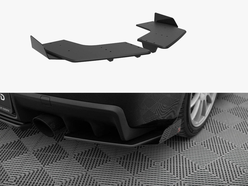 Maxton Design Street Pro Rear Side Splitters + Flaps Mitsubishi Lancer EVO X