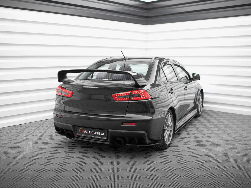 Maxton Design Street Pro Rear Side Splitters Mitsubishi Lancer EVO X