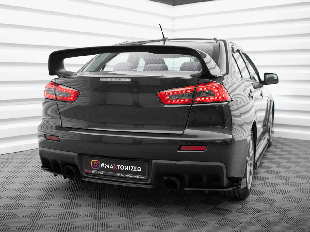 Maxton Design Street PRO Rear Diffuser Mitsubishi Lancer EVO X