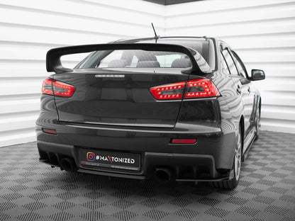 Maxton Design Street PRO Rear Diffuser Mitsubishi Lancer EVO X