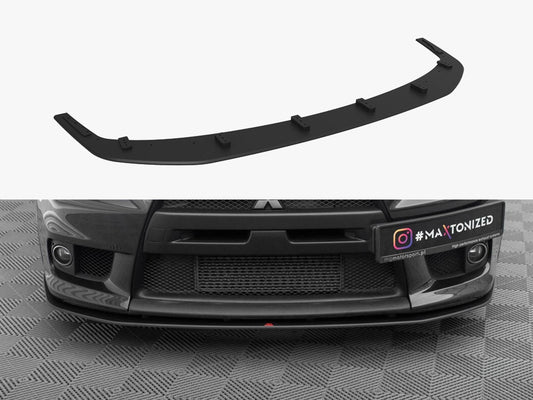 Maxton Design Street PRO Front Splitter Mitsubishi Lancer EVO X