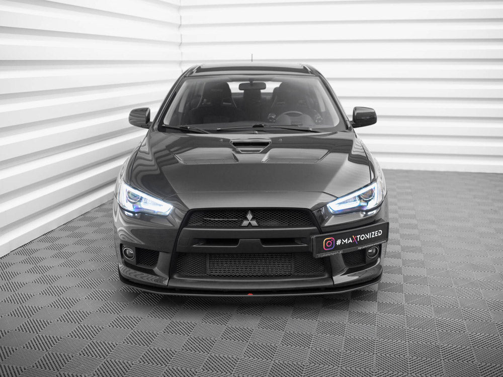 Maxton Design Street PRO Front Splitter Mitsubishi Lancer EVO X