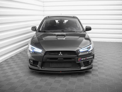 Maxton Design Street PRO Front Splitter Mitsubishi Lancer EVO X