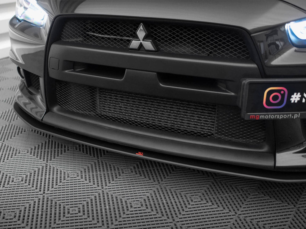 Maxton Design Street PRO Front Splitter Mitsubishi Lancer EVO X