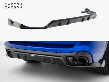 Maxton Design Prepreg Carbon Fiber Rear Diffuser BMW X5 M-Pack G05 Facelift