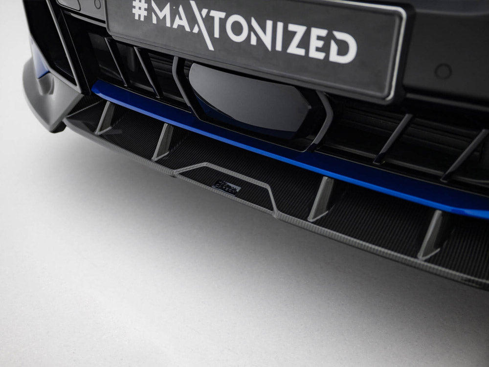 Maxton Design Prepreg Carbon Fiber Front Splitter BMW X5 M-Pack G05 Facelift