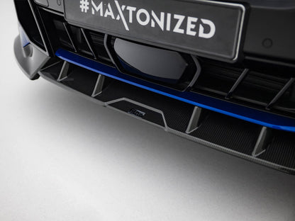 Maxton Design Prepreg Carbon Fiber Front Splitter BMW X5 M-Pack G05 Facelift