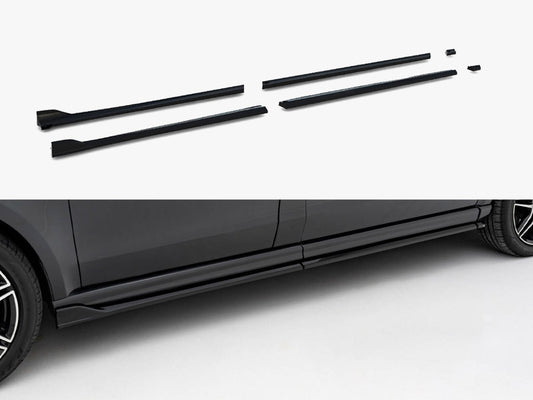 Maxton Design Side Skirts Diffusers Mercedes-Benz V-Class Long AMG-Line W447