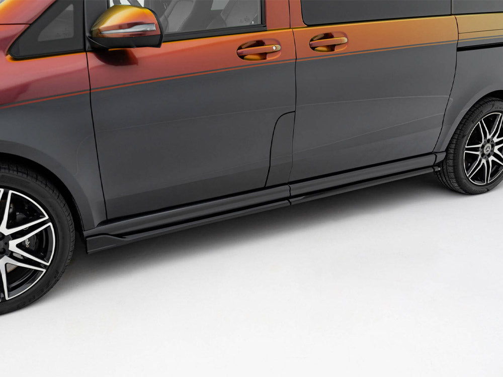 Maxton Design Side Skirts Diffusers Mercedes-Benz V-Class Long AMG-Line W447