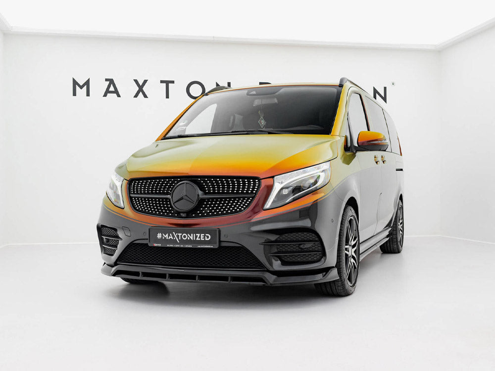 Maxton Design Front Splitter V.6 Mercedes-Benz V-Class AMG-Line W447 Facelift