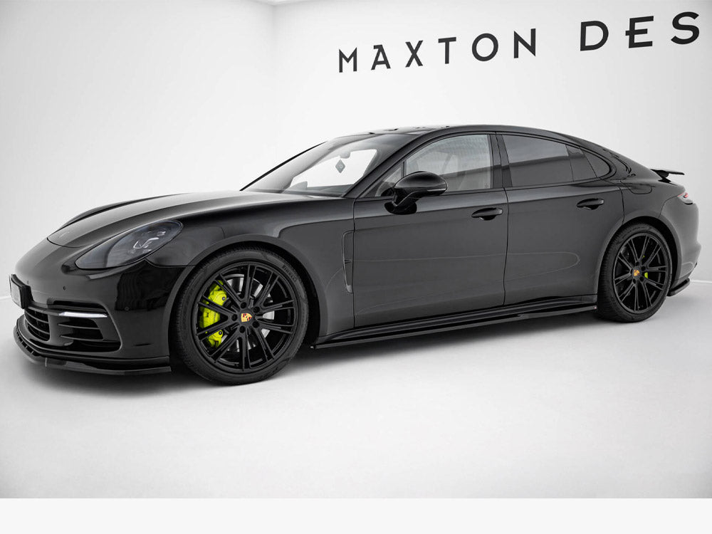 Maxton Design Side Skirts Diffusers V.2 Porsche Panamera Turbo S E-Hybrid / Panamera E-Hybrid / Panamera 4S 971