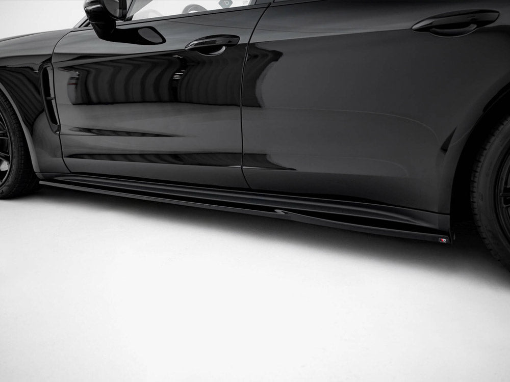 Maxton Design Side Skirts Diffusers V.2 Porsche Panamera Turbo S E-Hybrid / Panamera E-Hybrid / Panamera 4S 971