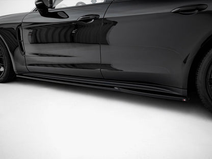 Maxton Design Side Skirts Diffusers V.2 Porsche Panamera Turbo S E-Hybrid / Panamera E-Hybrid / Panamera 4S 971