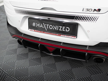 Maxton Design Street PRO Rear Diffuser Hyundai I30 N Fastback Mk3