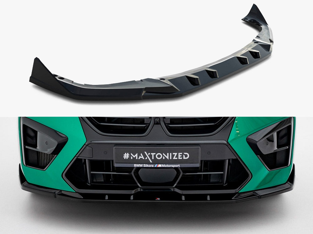 Maxton Design Front Splitter V.2 BMW X6 M F96 Facelift