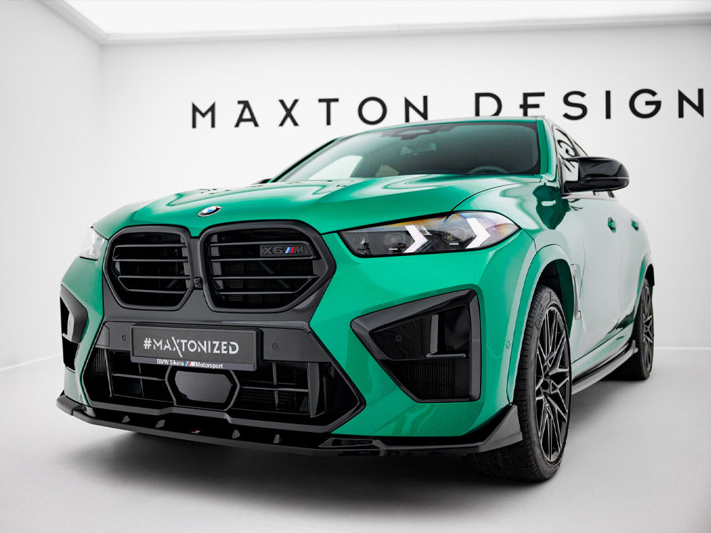 Maxton Design Front Splitter V.2 BMW X6 M F96 Facelift