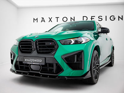 Maxton Design Front Splitter V.2 BMW X6 M F96 Facelift