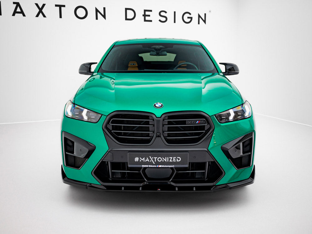 Maxton Design Front Splitter V.2 BMW X6 M F96 Facelift