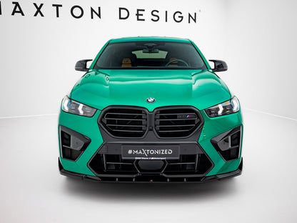 Maxton Design Front Splitter V.2 BMW X6 M F96 Facelift