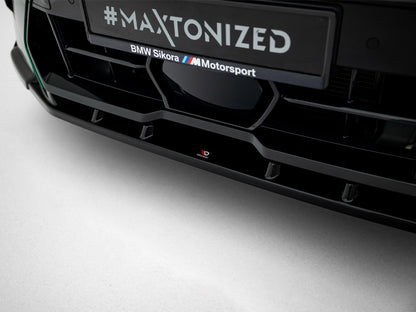 Maxton Design Front Splitter V.2 BMW X6 M F96 Facelift