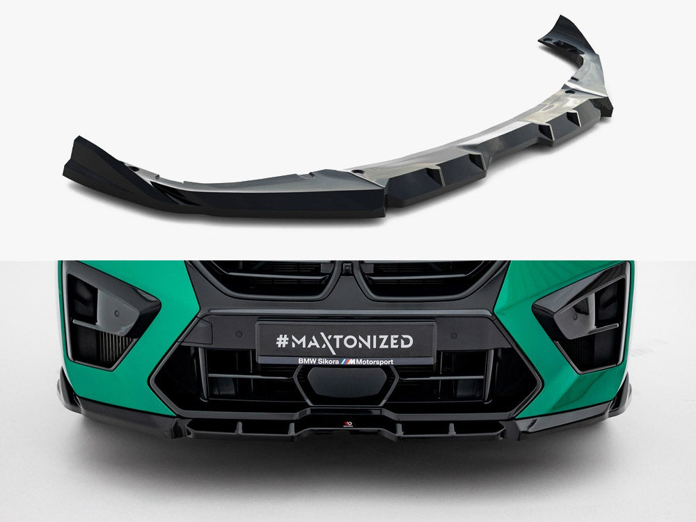 Maxton Design Front Splitter V.1 BMW X6 M F96 Facelift