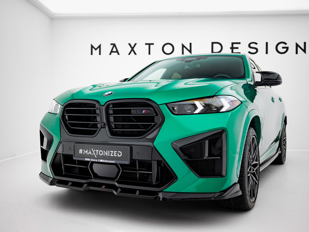 Maxton Design Front Splitter V.1 BMW X6 M F96 Facelift