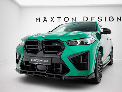 Maxton Design Front Splitter V.1 BMW X6 M F96 Facelift