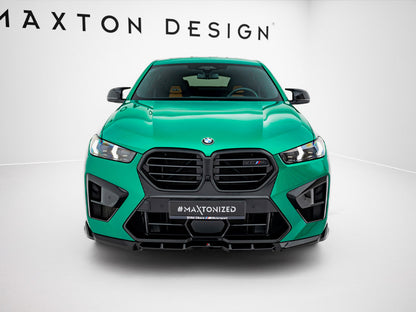 Maxton Design Front Splitter V.1 BMW X6 M F96 Facelift