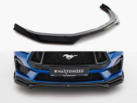 Maxton Design Front Splitter V.1 Ford Mustang GT Mk7
