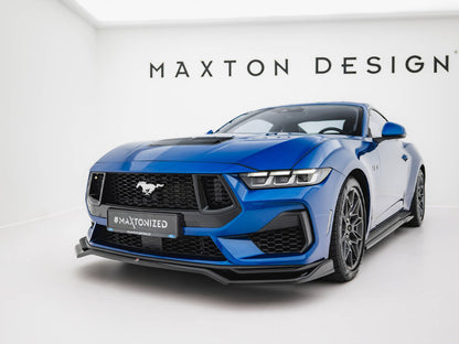 Maxton Design Front Splitter V.1 Ford Mustang GT Mk7