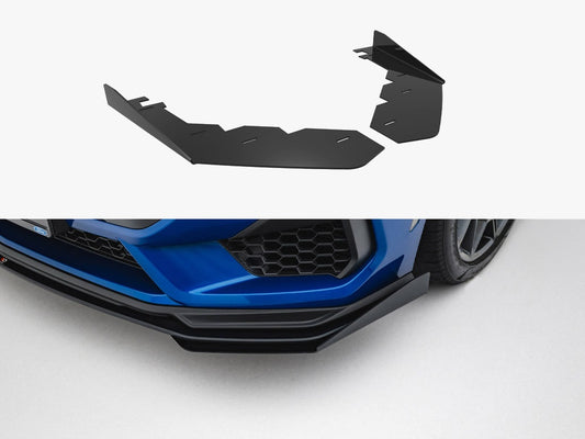 Maxton Design Front Flaps Ford Mustang GT Mk7
