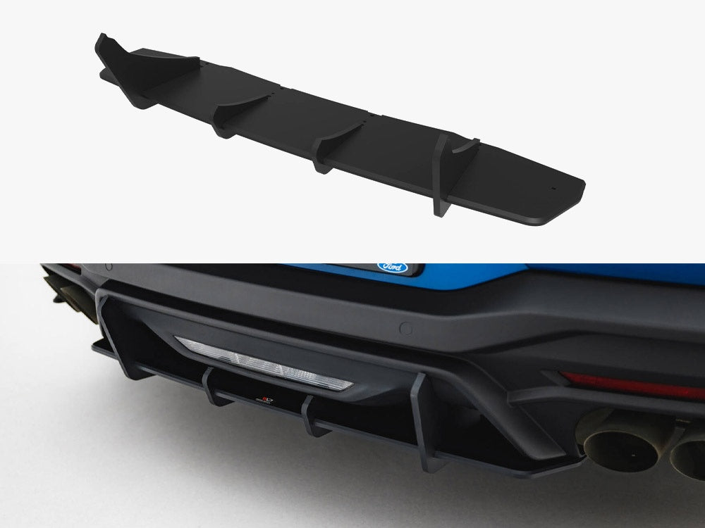 Maxton Design Street PRO Rear Diffuser Ford Mustang GT Mk7