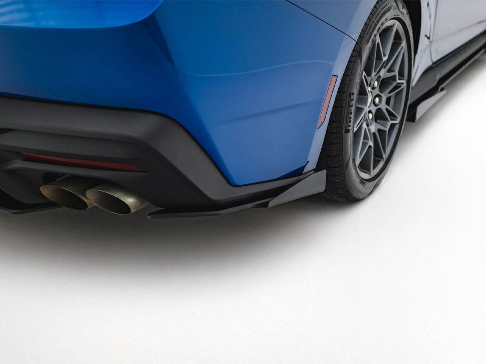 Maxton Design Street Pro Rear Side Splitters + Flaps Ford Mustang GT Mk7