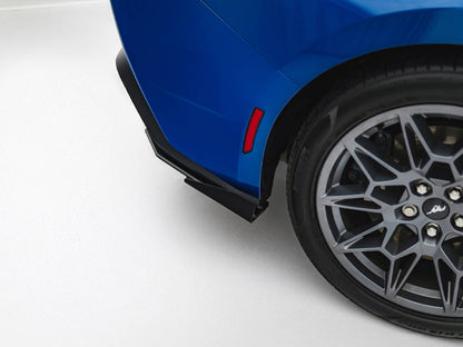 Maxton Design Street Pro Rear Side Splitters + Flaps Ford Mustang GT Mk7